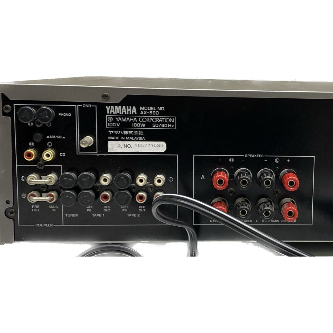 中古】YAMAHA AX-590 プリメインアンプ - メルカリ