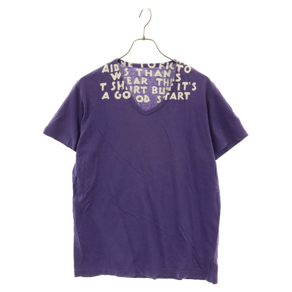 Martin Margiela (マルタンマルジェラ) 05AW AIDS TEE エイズプリントV 
