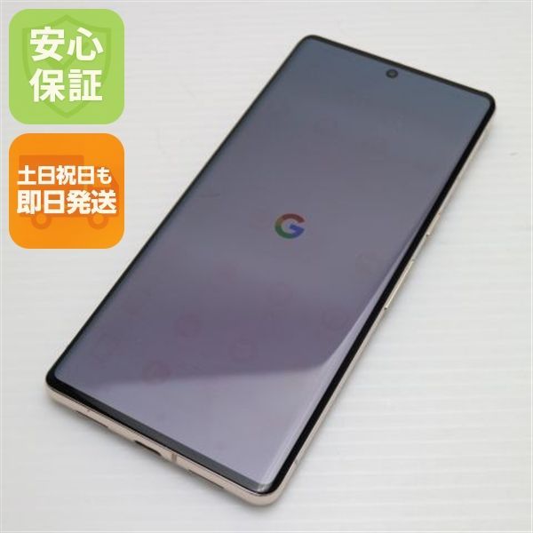 美品 SIMフリー Google Pixel 7 Pro 128GB ヘーゼル スマホ 土日