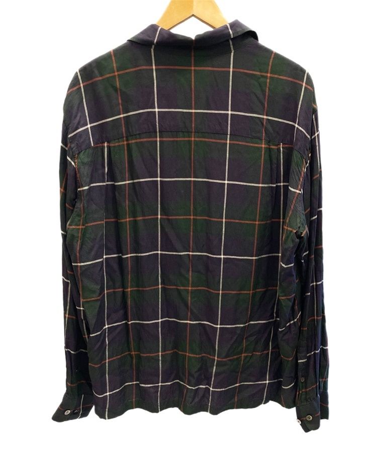 アンダーカバー UNDERCOVER RyタータンCK開襟シャツ タータンチェック