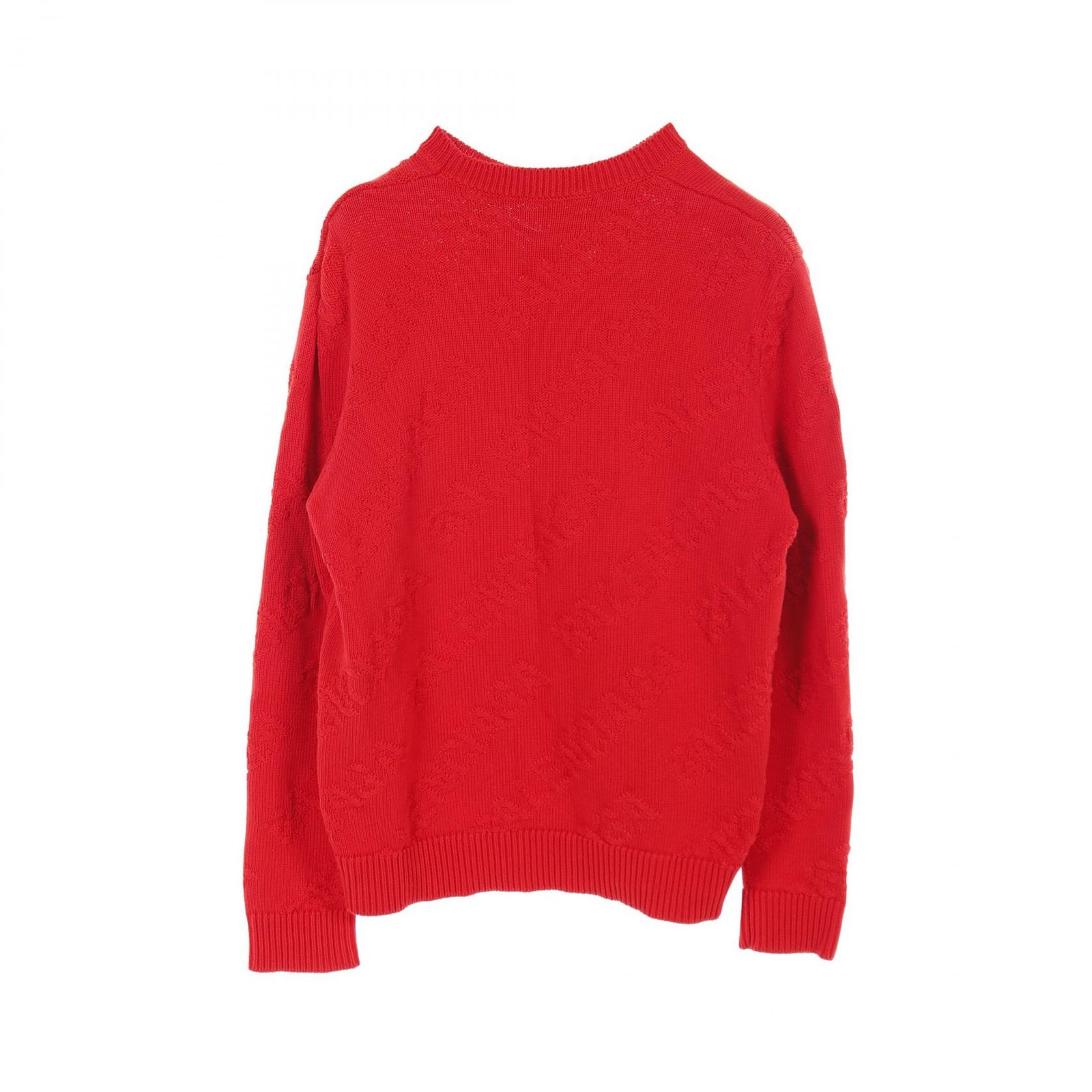バレンシアガ BALENCIAGA ニット オールオーバーロゴ コットン 