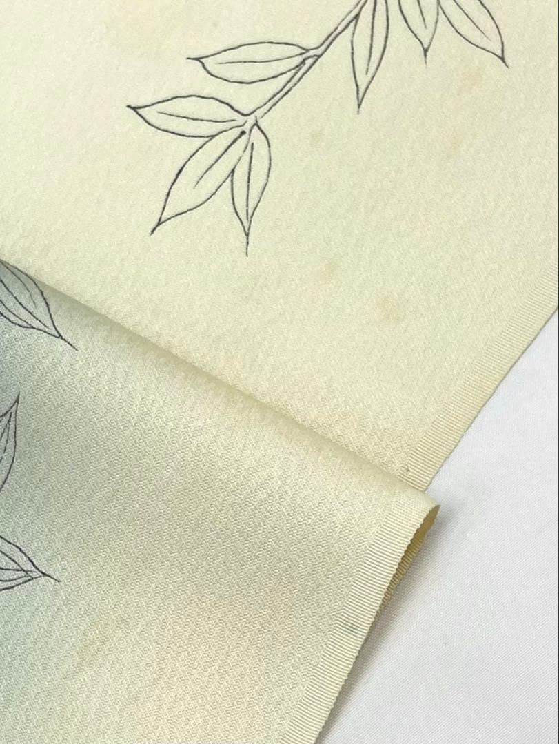 小紋 紋意匠 手染め グラデーション 松岳 正絹 反物 miyagawa-kimono_sb11834