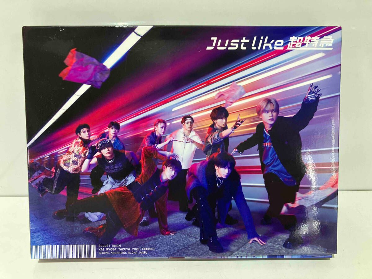 CD/超特急/Just like 超特急 (CD+3Blu-ray) (初回限定盤)【Pアップ