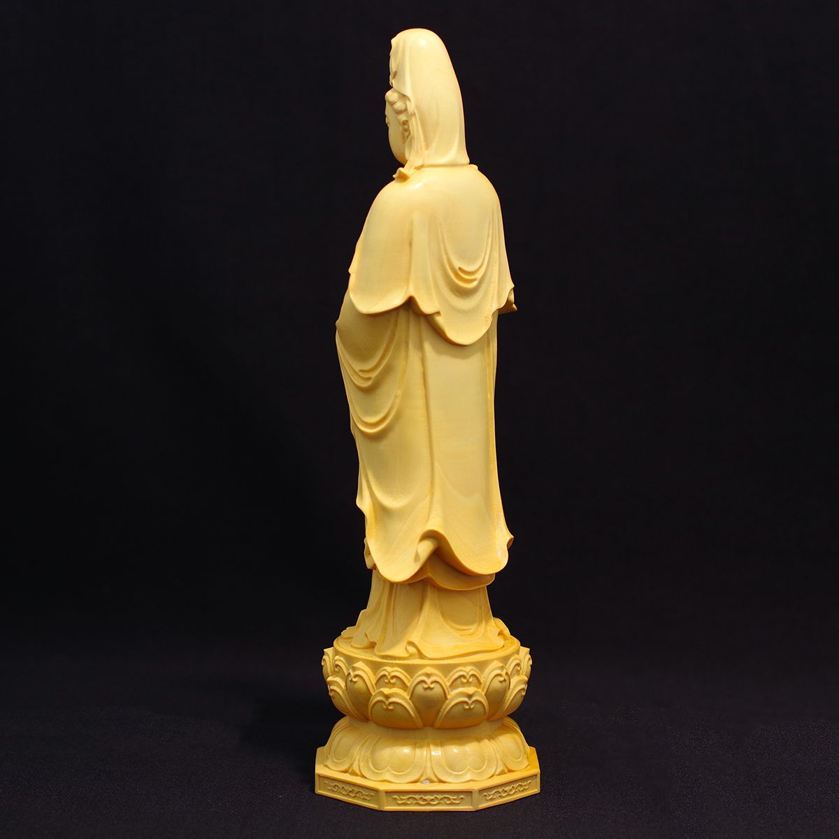 一番人気ツゲ 木彫刻 仏 家具仏像装飾 車アクセサリー　観音菩薩チベット　仏教　グリーンタラ 贈り物　プレゼント その他