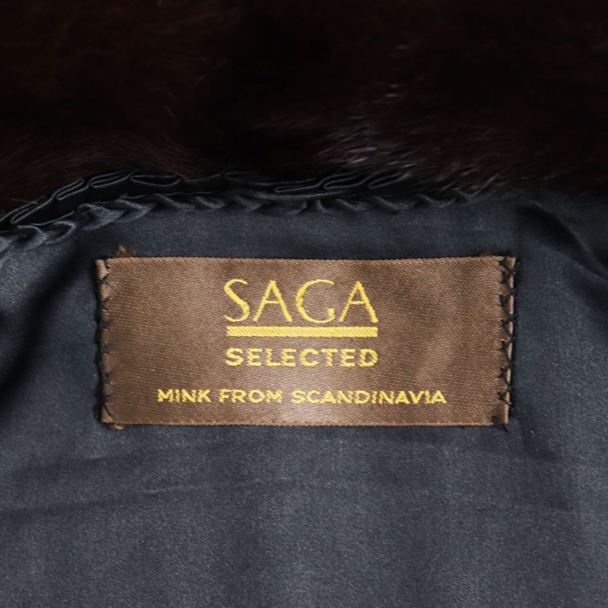 極美品○SAGA MINK サガミンク 本毛皮ショートコート ジャケット ...