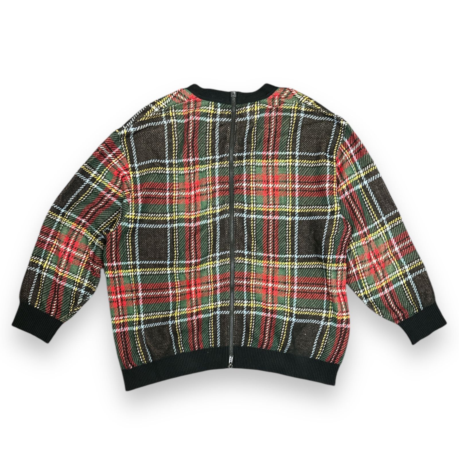 定価63800円 UNDERCOVER 23SS Tartan Check Zipped Knit タータン 