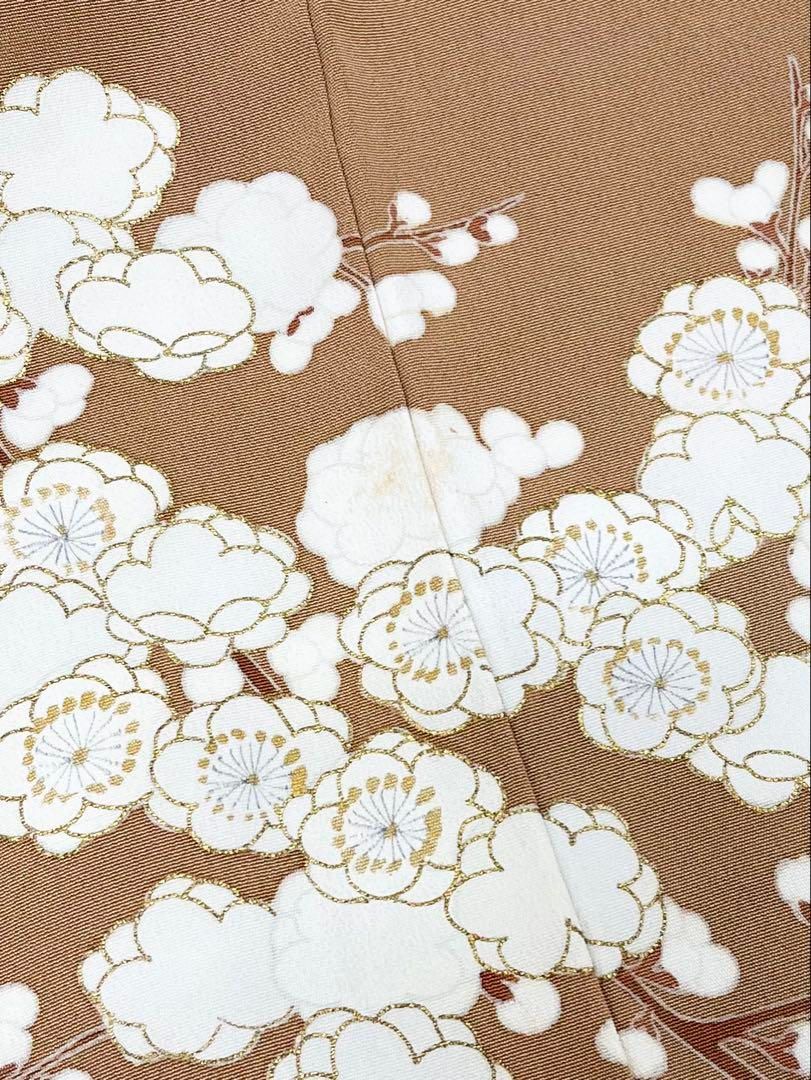 京友禅 桜尽くし 金駒 金彩 一つ紋 訪問着 正絹 躾糸付き X561 京友禅 桜尽くし 金駒 金彩 一つ紋 訪問着 正絹 躾糸付き X561 - メルカリ