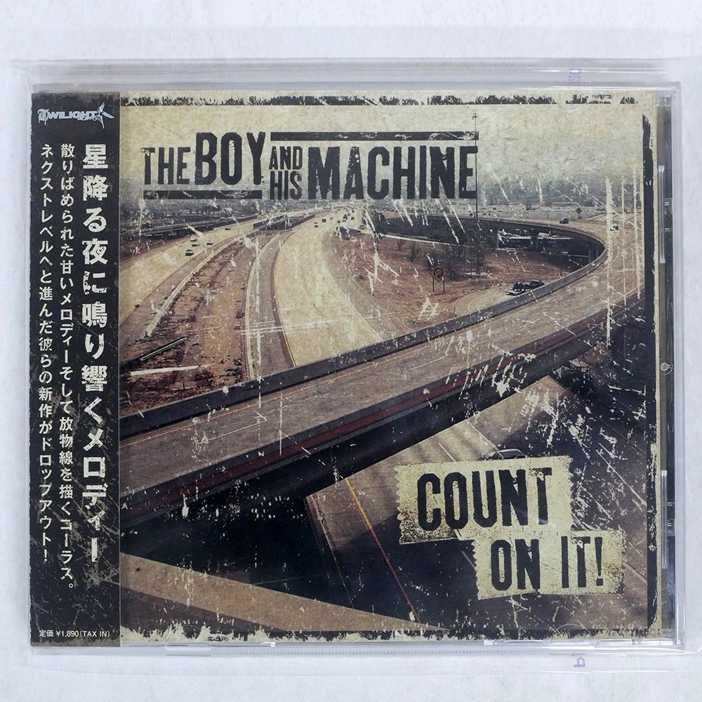 国内盤 BOY AND HIS MACHINE/COUNT ON IT!/TWILIGHT RECORDS