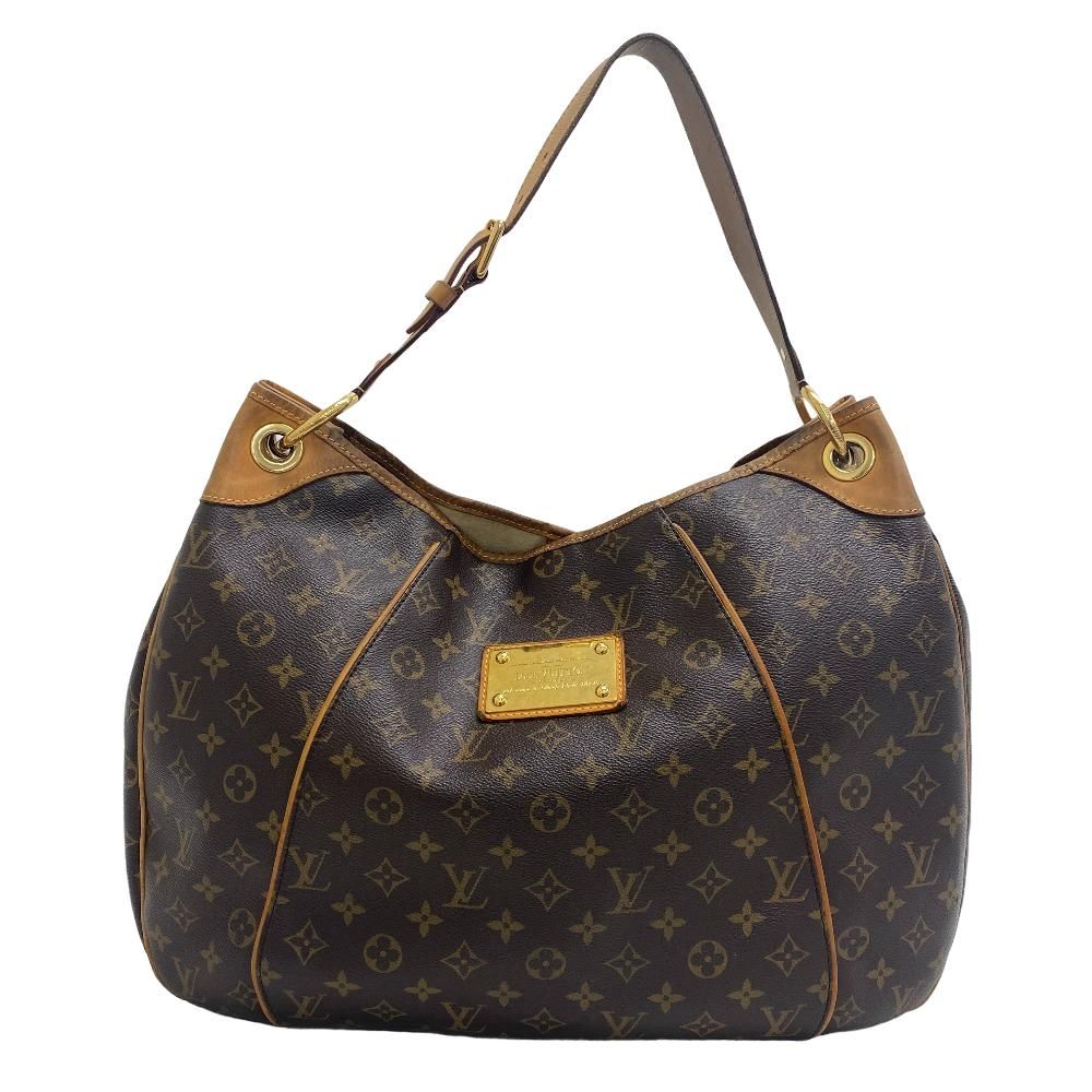 LOUIS VUITTON/ルイヴィトン ビトン M56381 ガリエラGM モノグラム レザー ショルダーバッグ ブラウン レディース ブランド