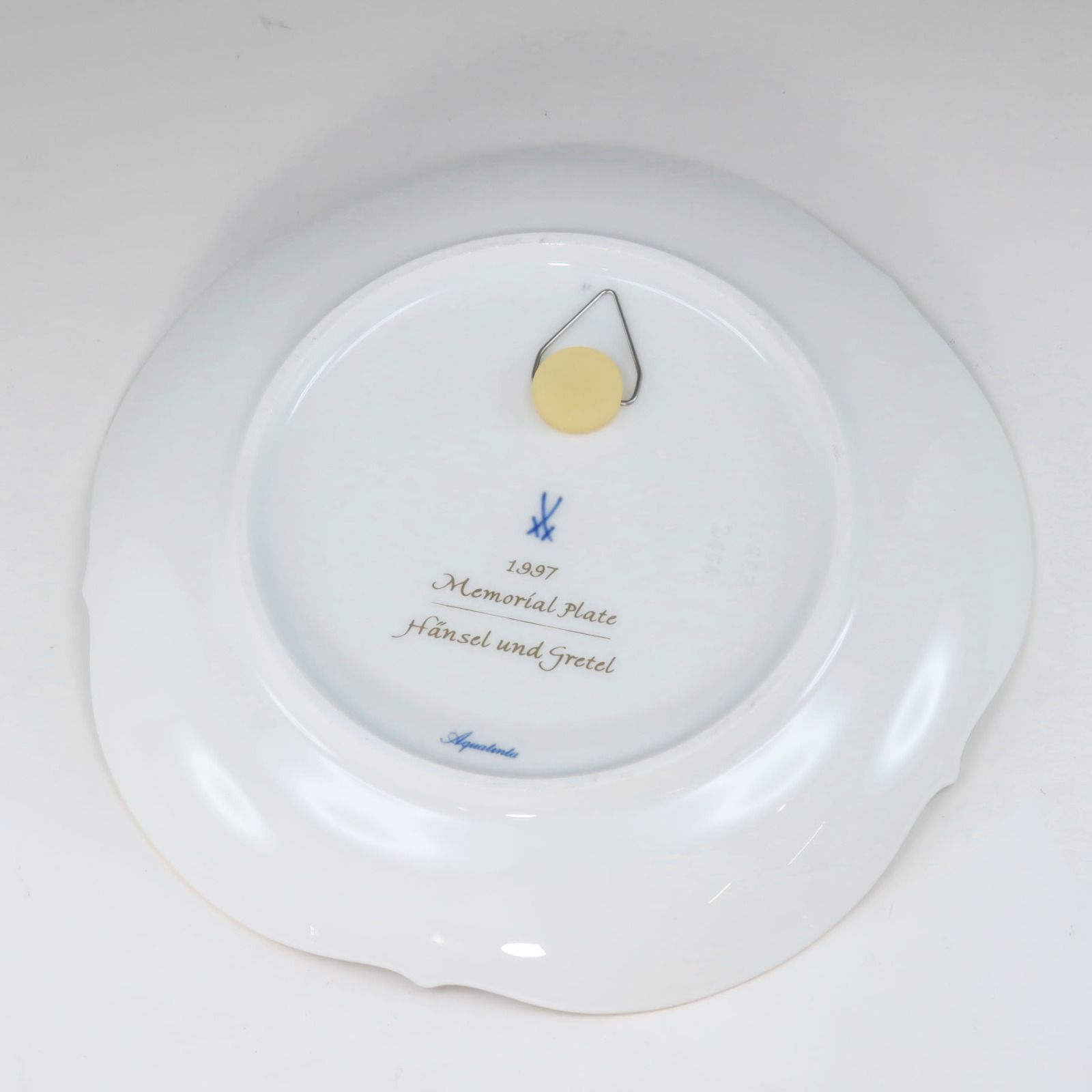 Meissen 1997 Memorial Plate ヘンゼルとグレーテル Meissen マイセン