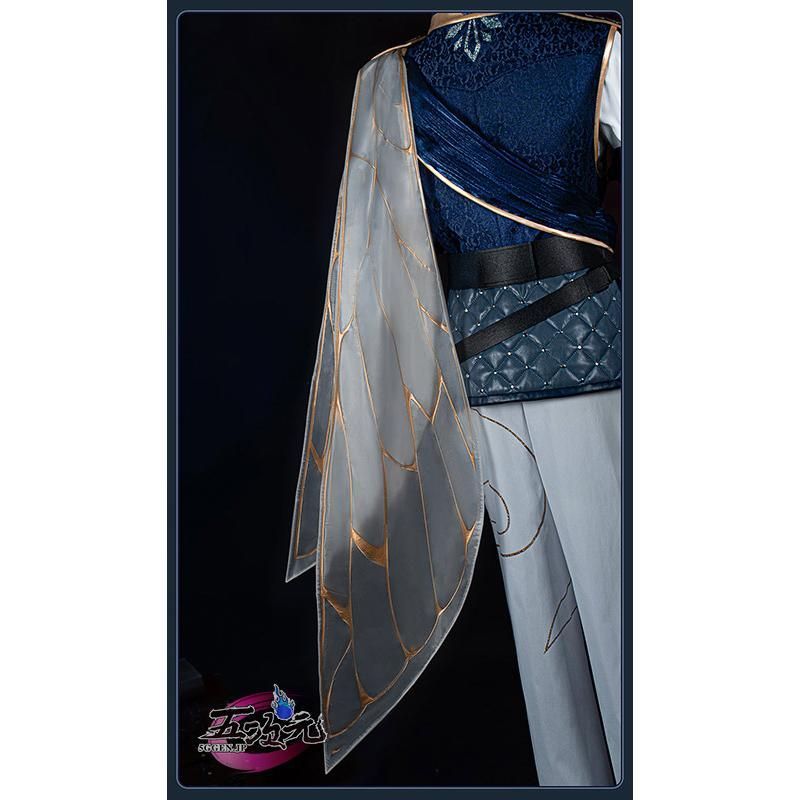 江南猫次 第五人格 IdentityV コスプレ 囚人 冬蝉 ルカ 衣装 ※手錠 剣