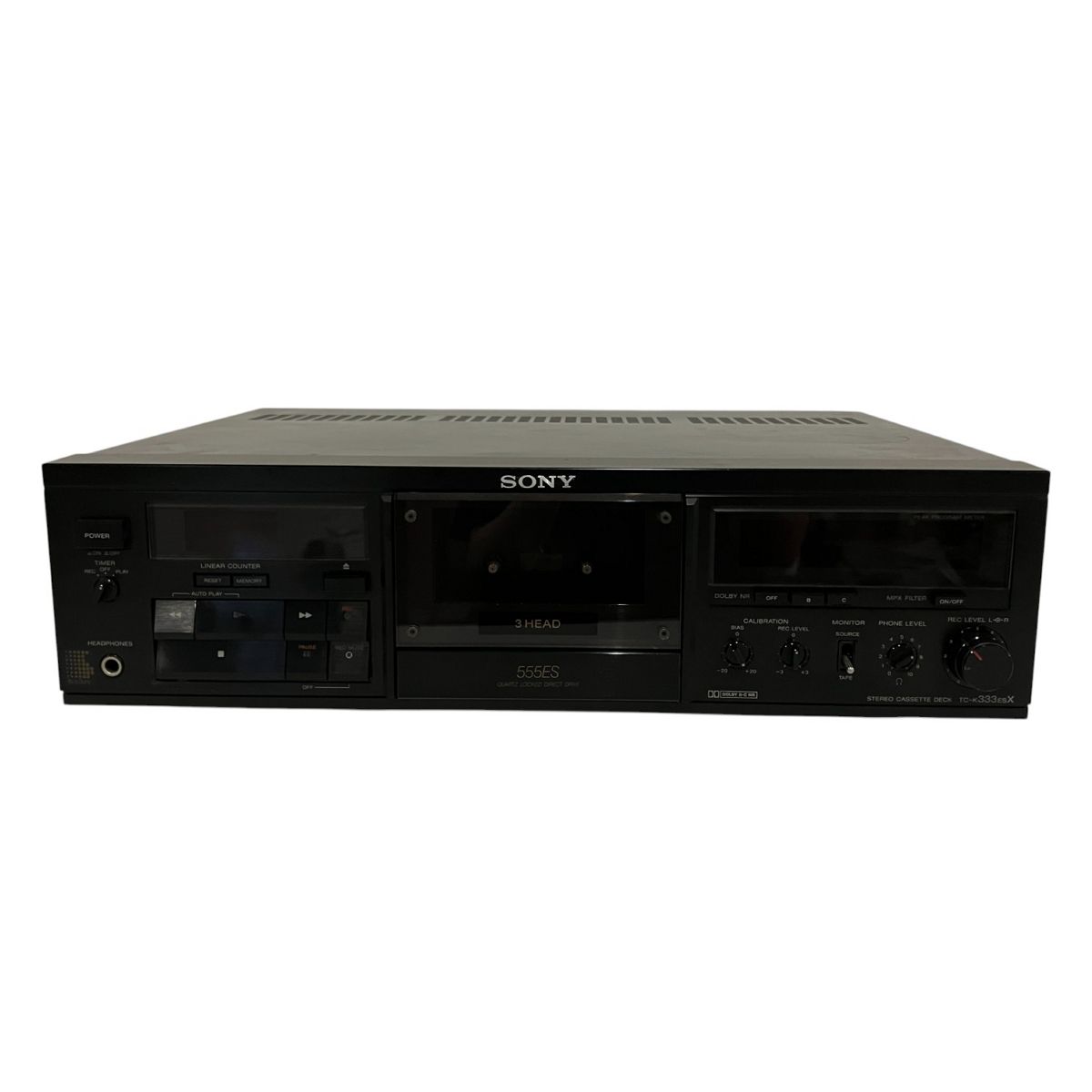 SONY TC-K333ESX カセットデッキ テープデッキ プレイヤー