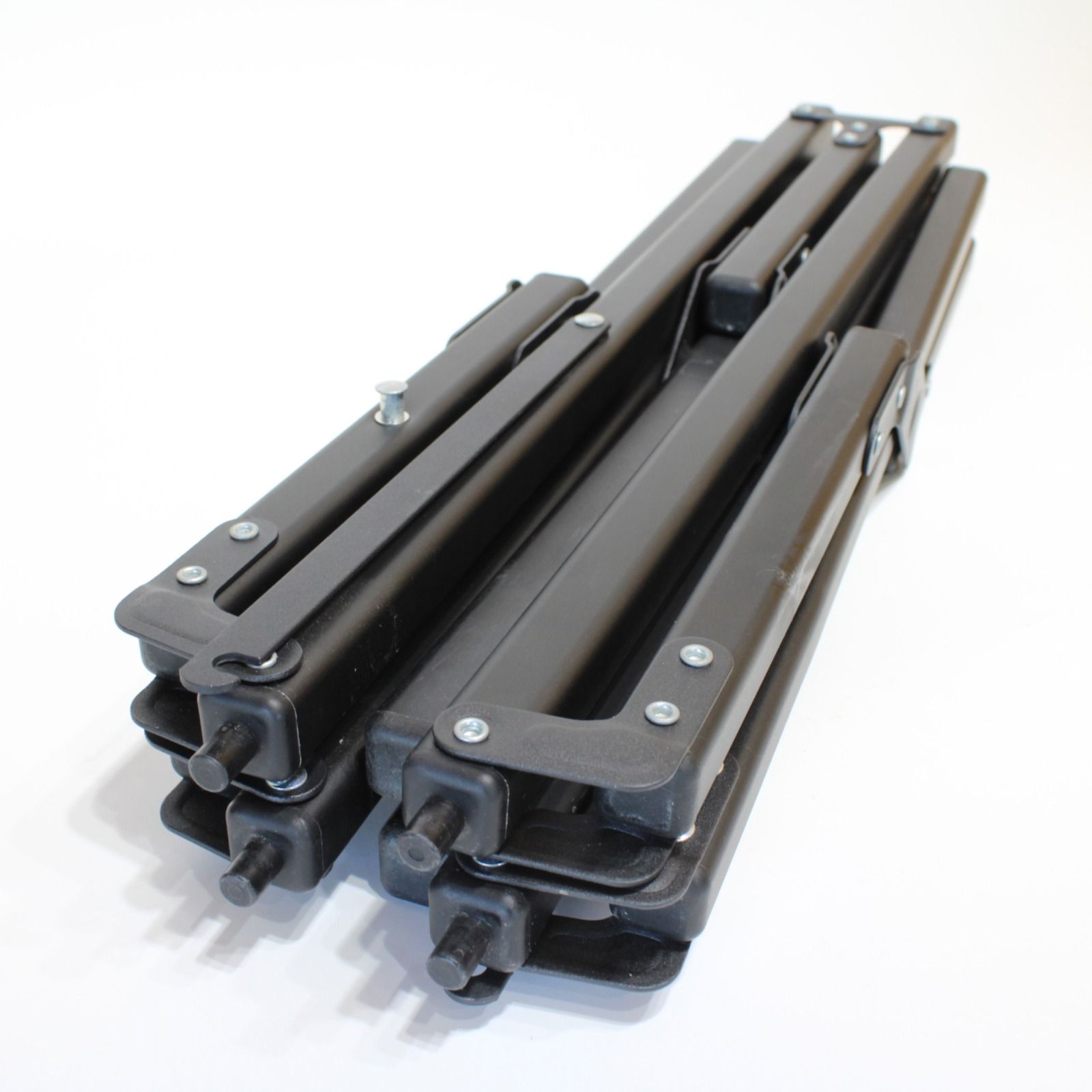 クイックキャンプ X脚 スリムウッドロールローテーブル 120×50cm qc