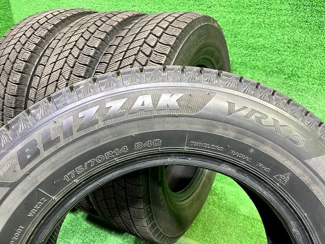 BRIDGESTONE スタッドレス ブリヂストン ブリザックVRX3 175 70R14 4本 6ミリ 2021年 WWW_SUPERTOOLSSHOP_NL