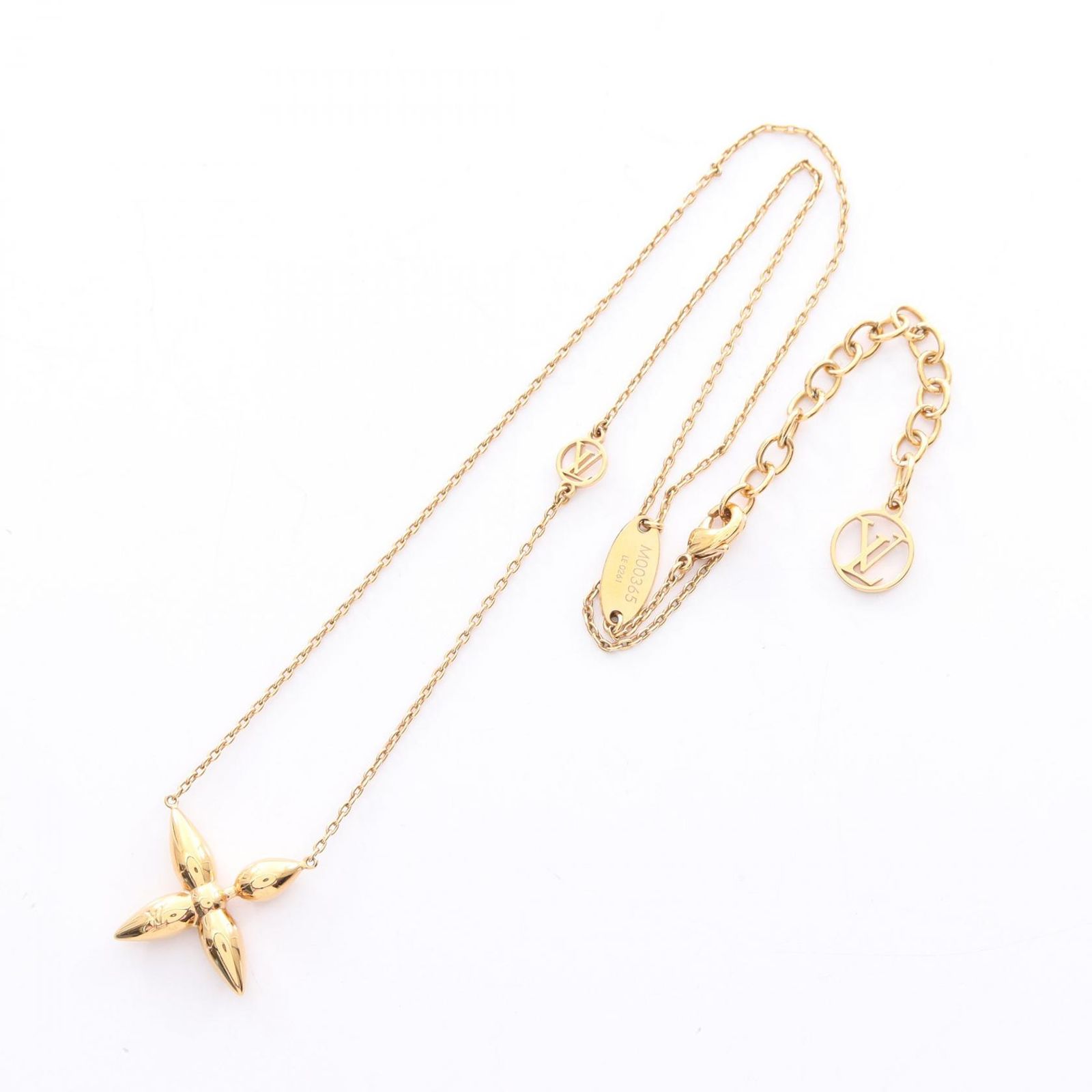 ルイ・ヴィトン LOUIS VUITTON ネックレス コリエ ルイゼット GP