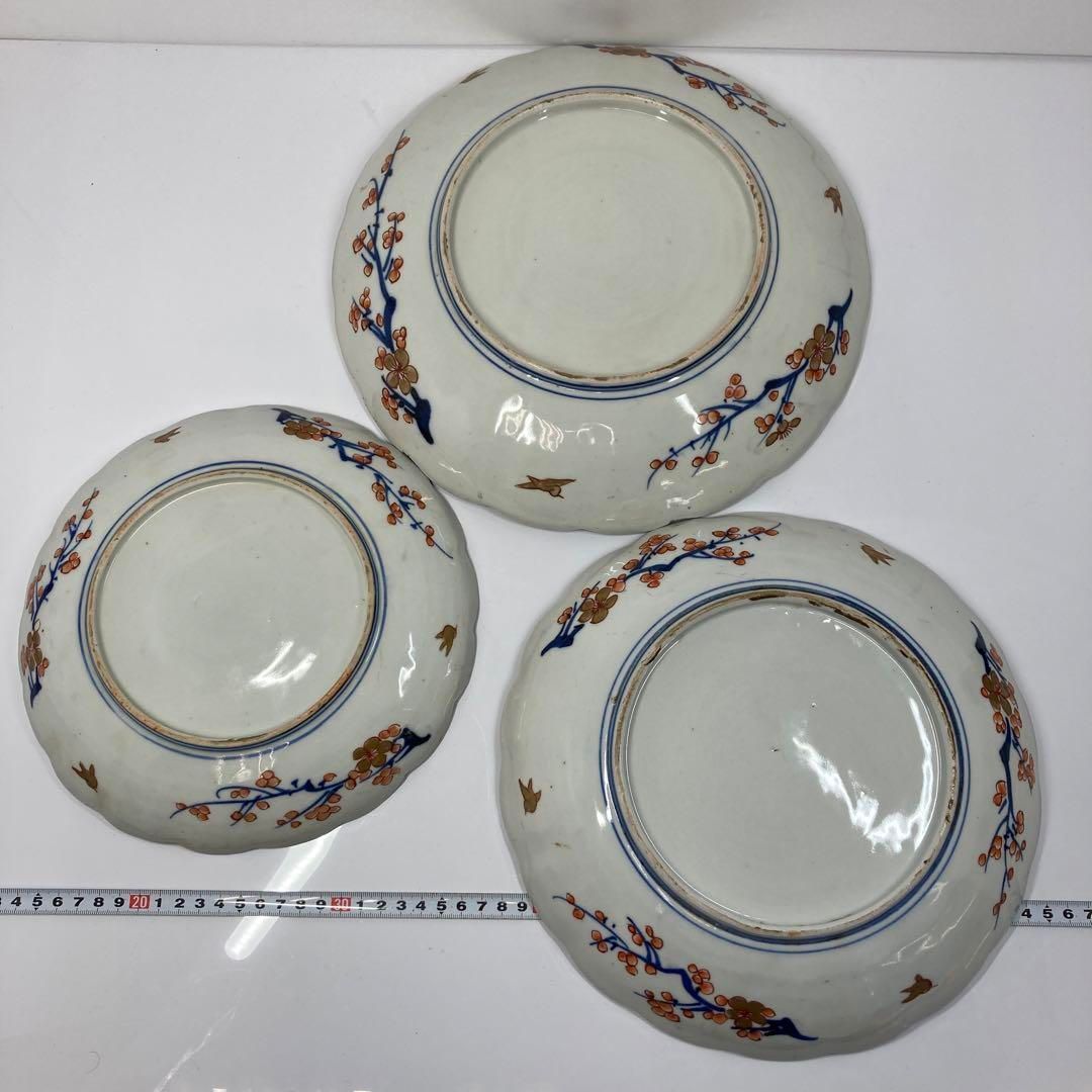 古伊万里　献上手　極彩色　菊割三ツ鉢　東Y5-0713②トヒサ 古伊万里 献上手 極彩色 菊割三ツ鉢 東Y5-0713②トヒサ - メルカリ