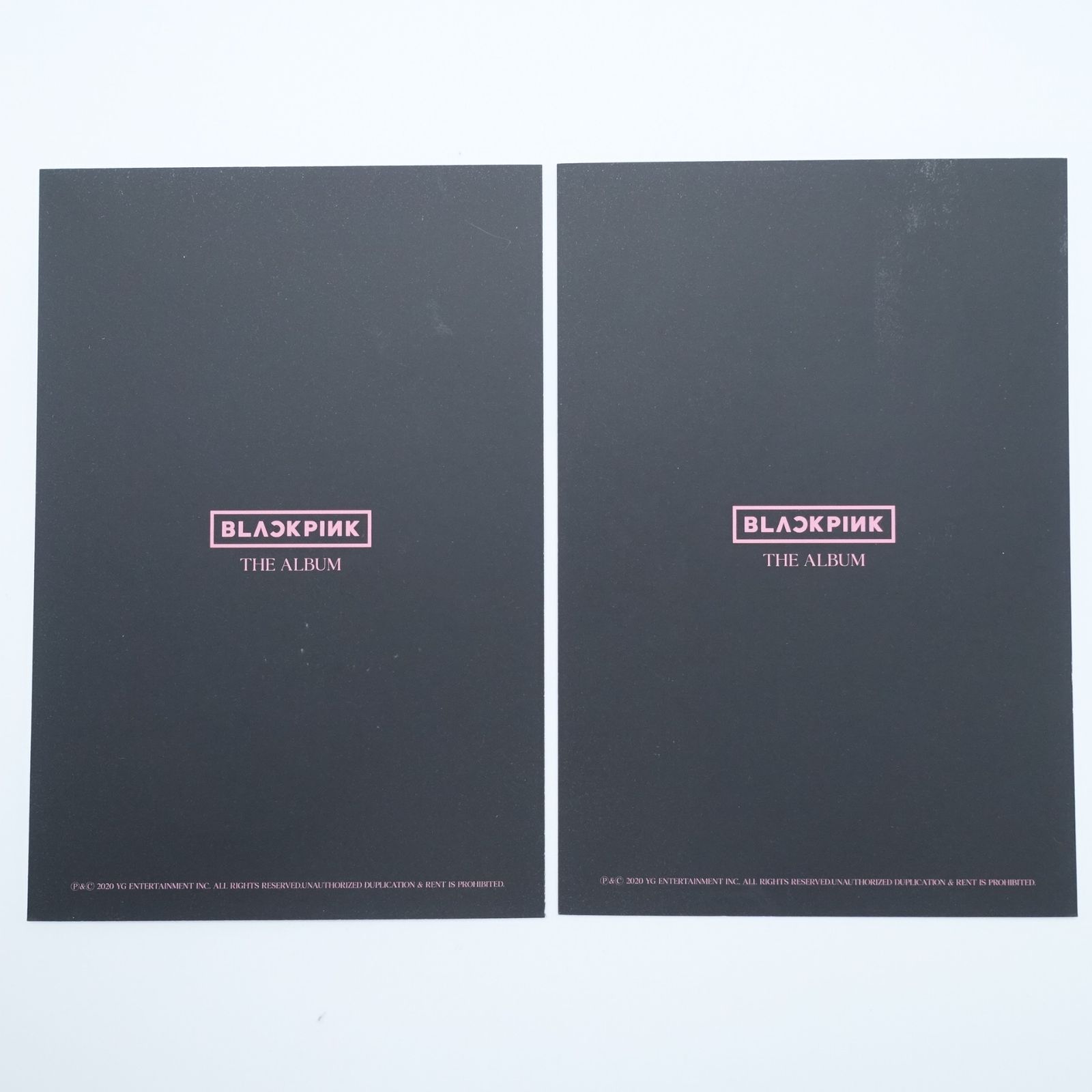BLACKPINK THE ALBUM ジェニ トレカ フォト カードセット JENNIE