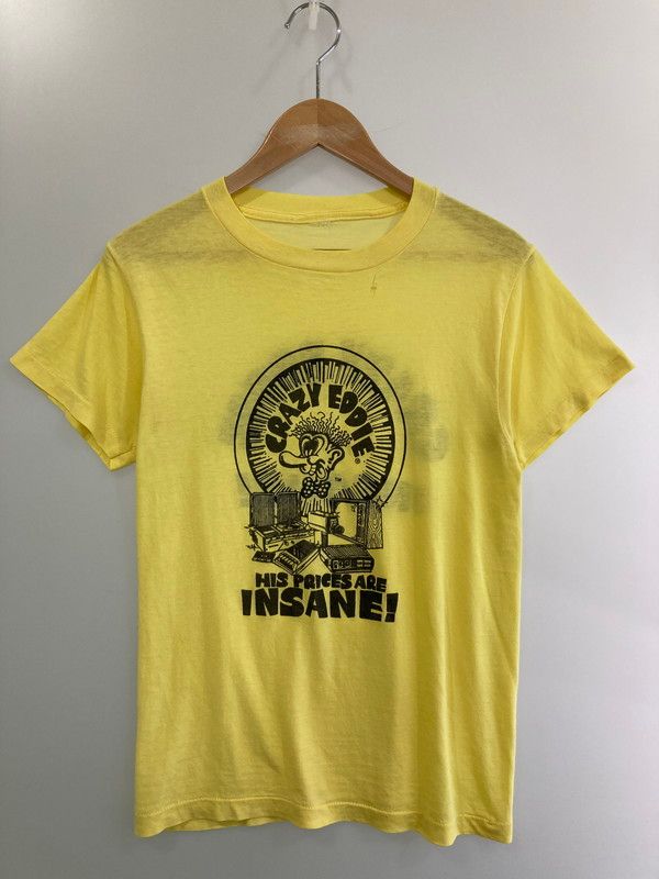 【現状渡し品】 VINTAGE ヴィンテージ 70S CRAZY EDDIE S S TEE Tシャツ トップス 【146-250710-ks-114-min】