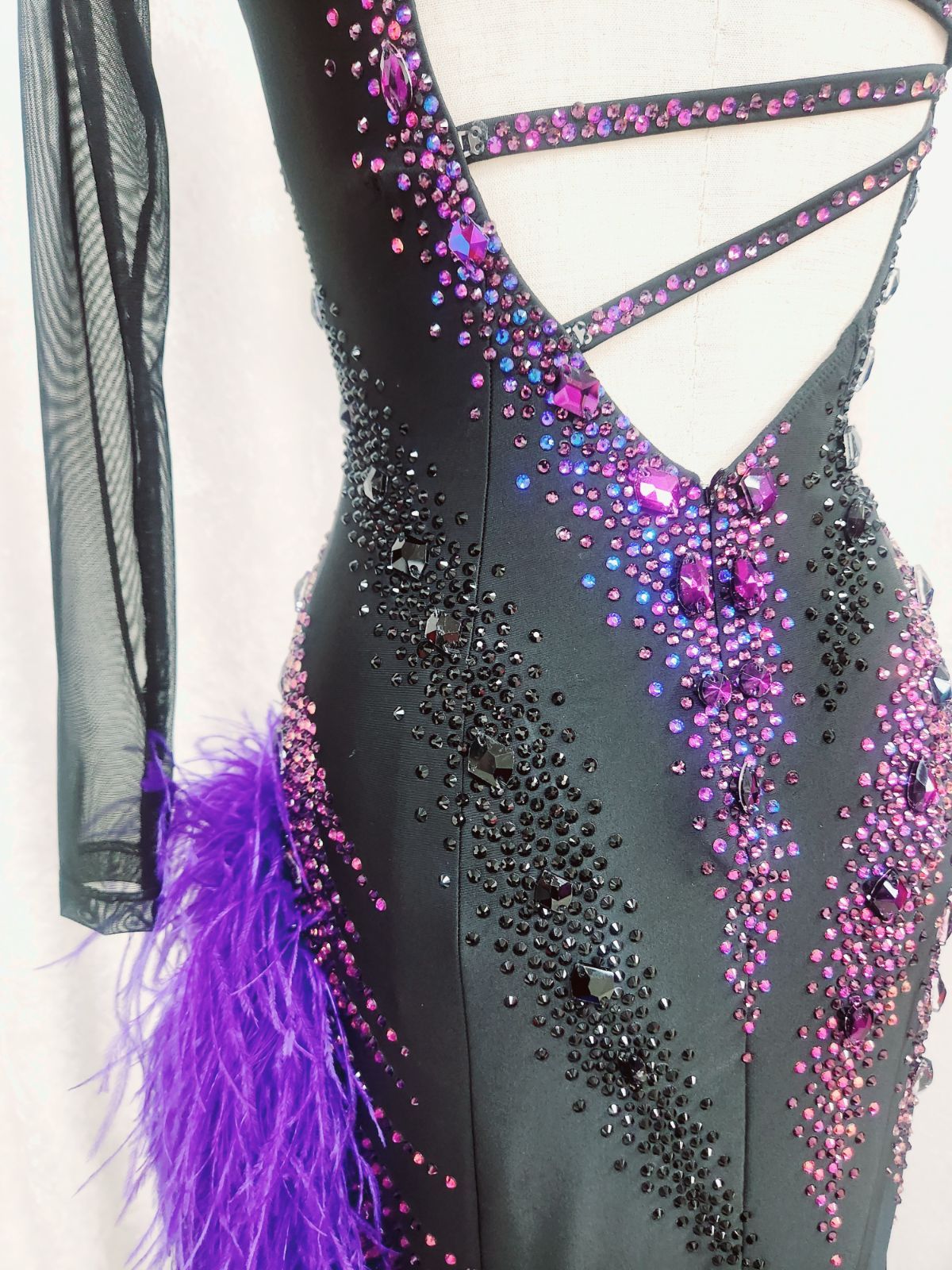 社交ダンス 【白樺ドレス公式】ラテンドレス ダンスドレス ラテン衣装