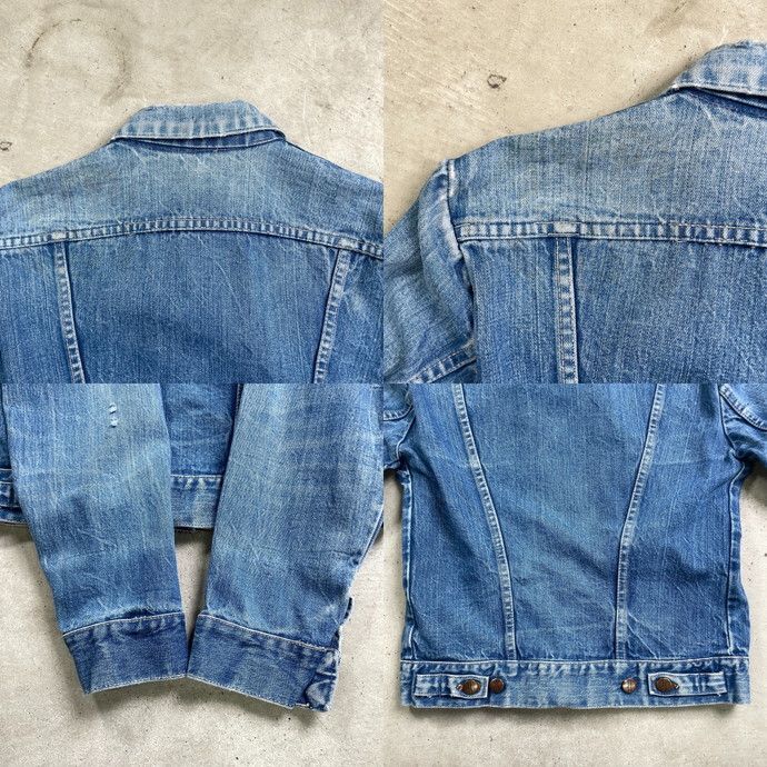 70～80年代 ユーロ Wrangler ラングラー デニムジャケット メンズS相当