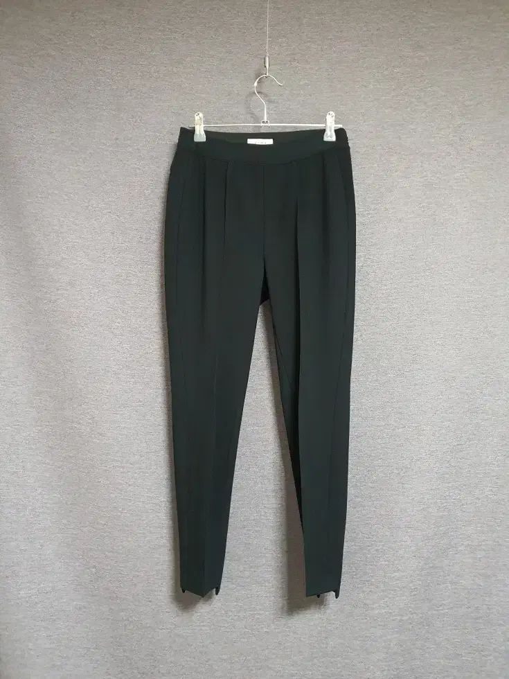 TIME タイム TIME レタリング ウエスト バンディング クロップド スラックス パンツ 44 サイズ