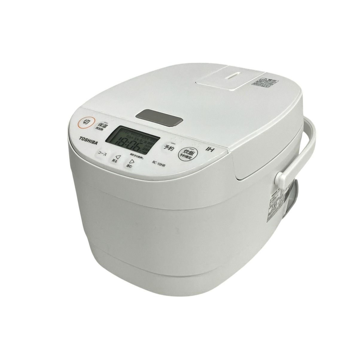 TOSHIBA RC-10HR IH-ジャー炊飯器 5.5合 20 東芝 家電 良好 S9855453