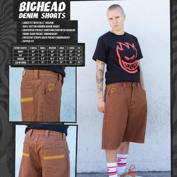 SPITFIRE BIGHEAD DENIM SHORT PANTS - メルカリ
