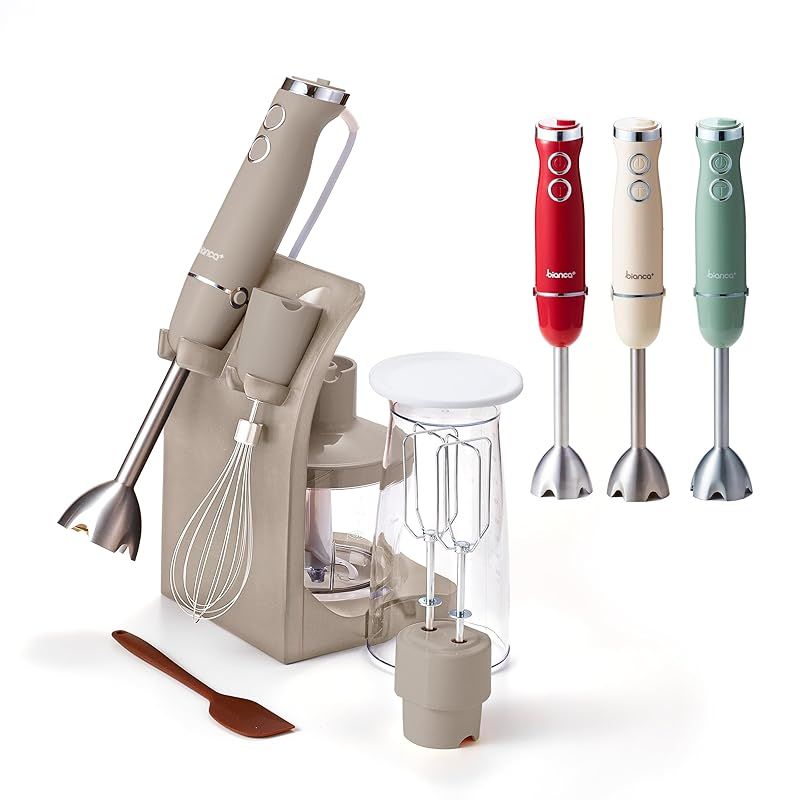 ｂｉａｎｃａ＋ ブレンダー ハンドブレンダー ハンドミキサー マルチブレンダー １台５役 離乳食 出産祝い 結婚祝い ギフト グレージュ 0