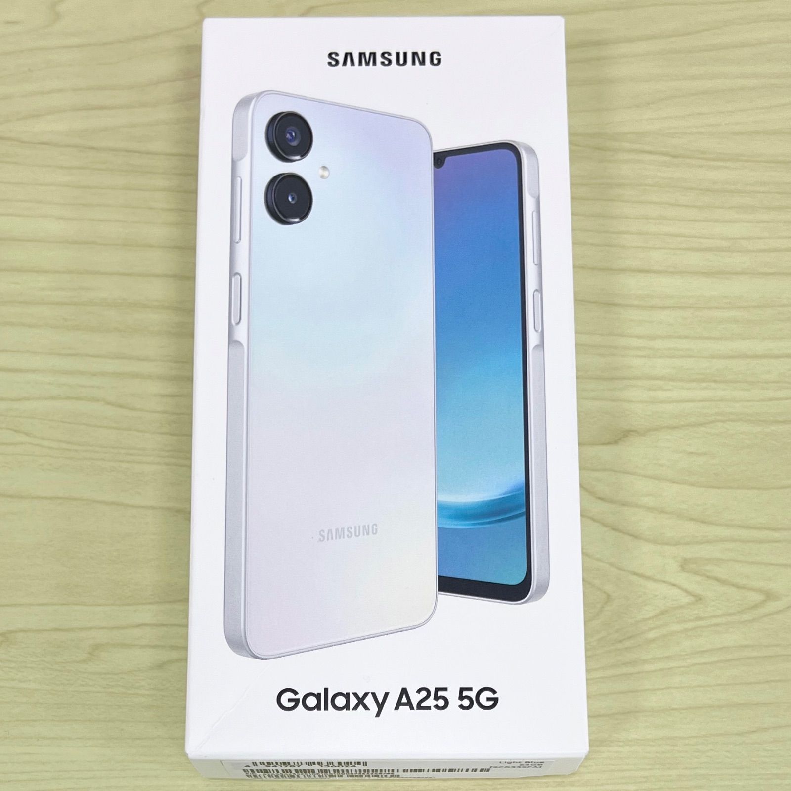 極美品】GALAXY A25 5G 64GB ライトブルー SIMフリー 21322 - メルカリ