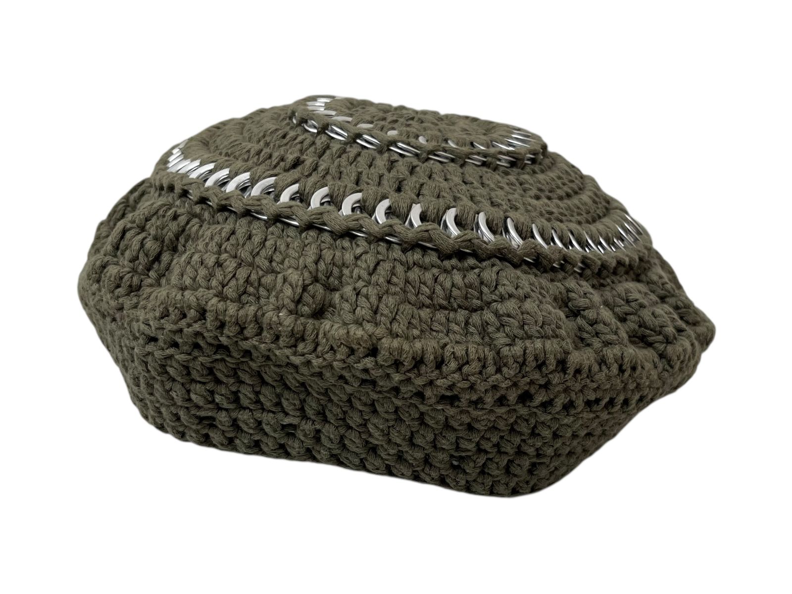 GANNI ベレー帽 GANNI ガニー ベレー帽 Structured Rib Beret A4430 A6055 A6236