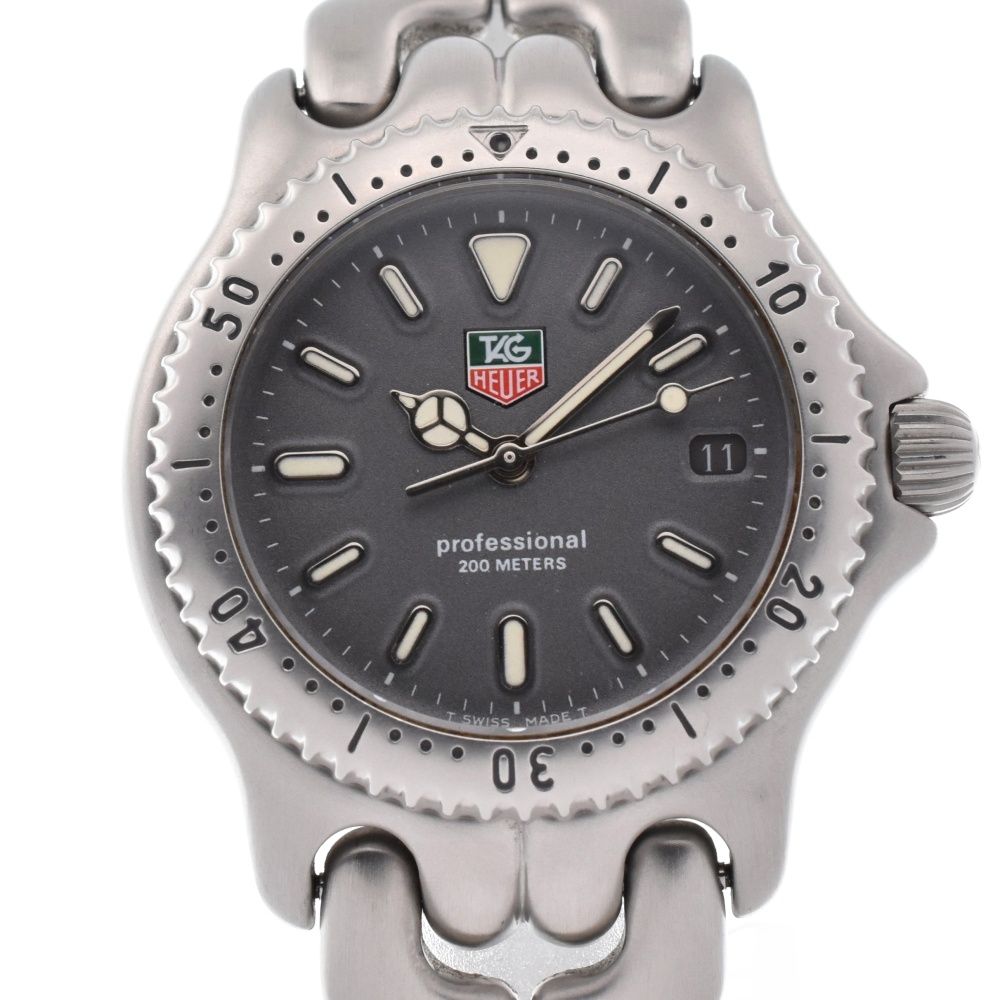 タグホイヤー TAG HEUER S99.213K S/el 200M デイト クォーツ ボーイズ