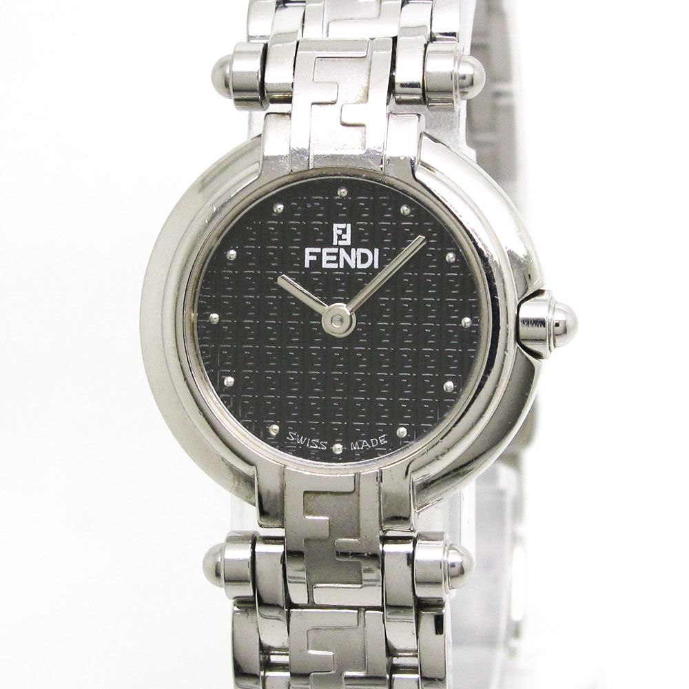 FENDI フェンディ 腕時計 750L 黒文字盤 ズッカ柄 クォーツ - ココ ...