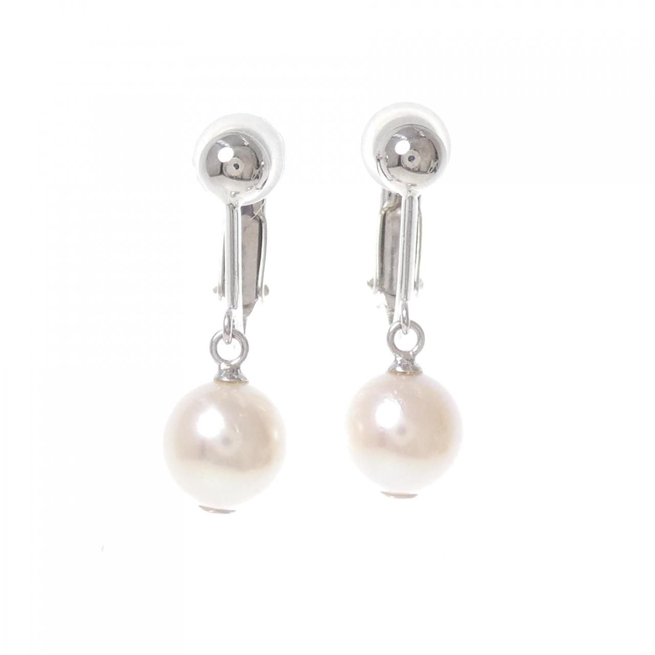 K14WG アコヤパール イヤリング 7.3mm