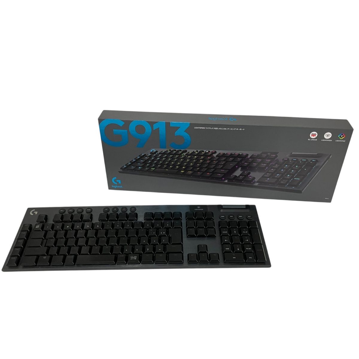 Logicool Y-R0069 G913 LIGHTSPEED ワイヤレス キーボード PC周辺機器 B10056354