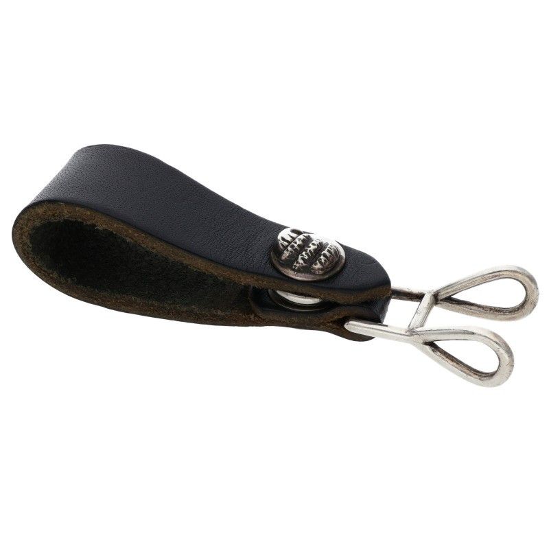 クロムハーツベルトループBSフレアボールボタンレザーベルトループ クロムハーツ BELT LOOP クロウボールボタンレザーベルトループ メンズ