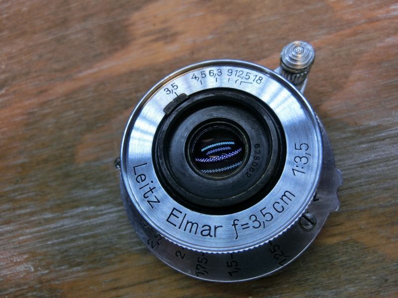7688 Leica Leitz Elmar 3 5 cm ライカ Lマウント L 39 広角 レンズ