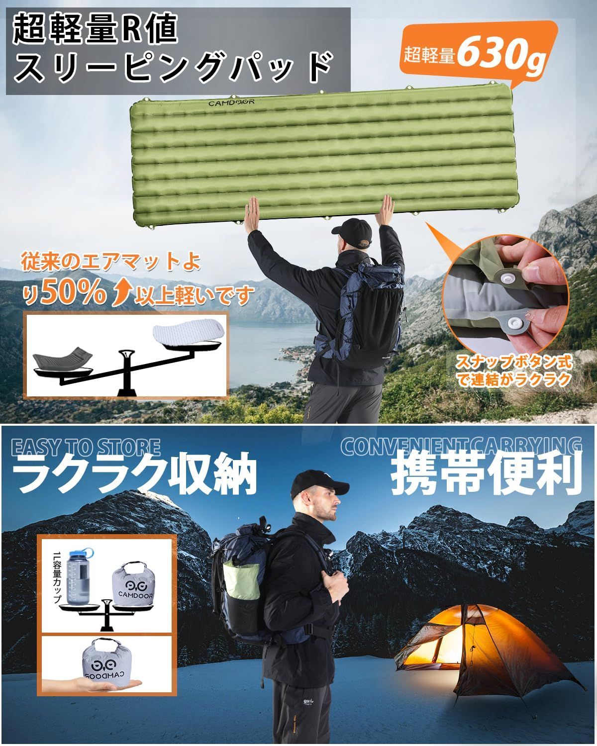 インフレーターマット高R値6.8