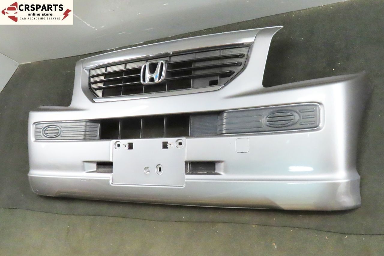 バモス M ABA-HM1 純正 フロント クリアランス バンパー グリル付