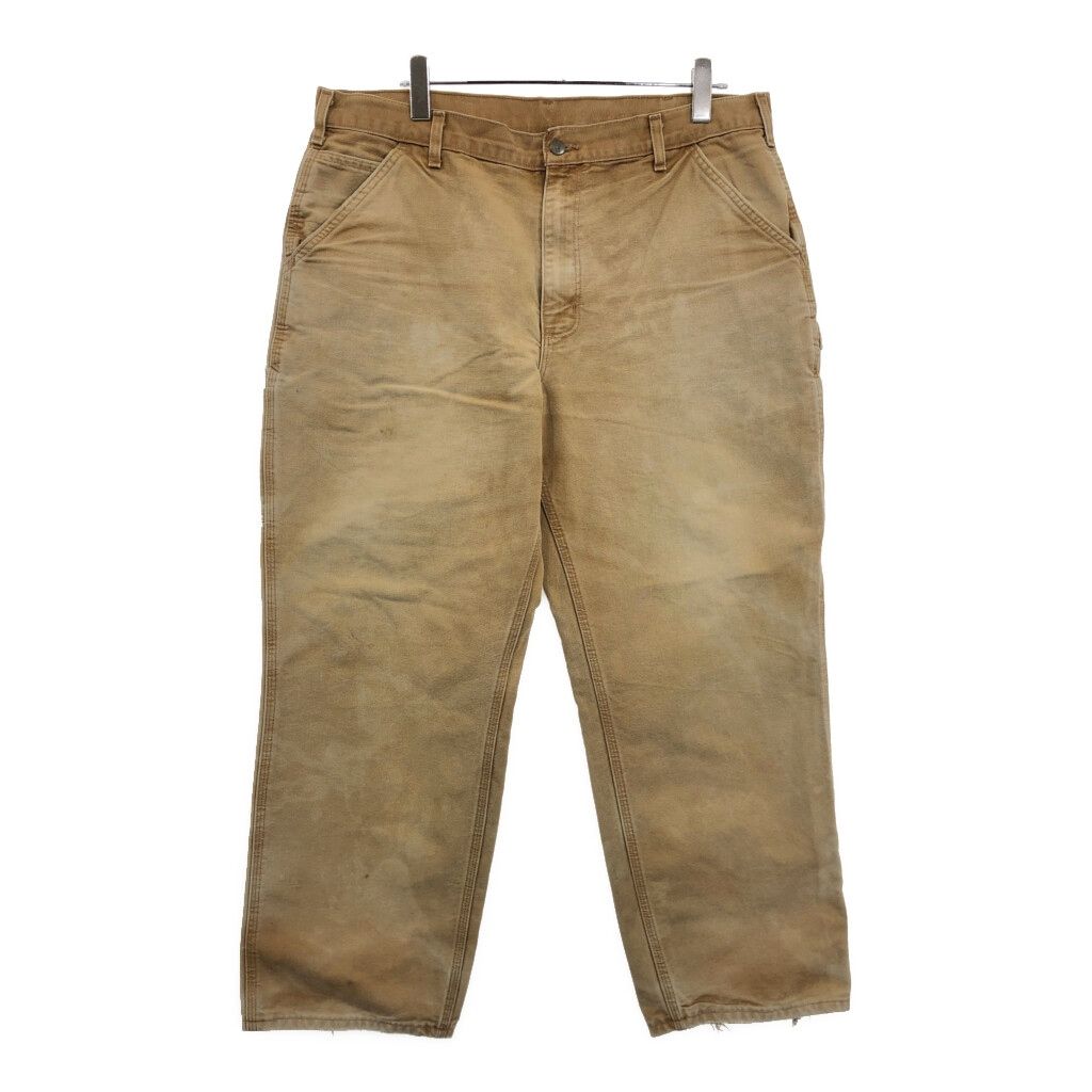 Carhartt カーハート ダック ペインターパンツ 大きいサイズ ブラウン メンズ W38 L30 古着 V2539