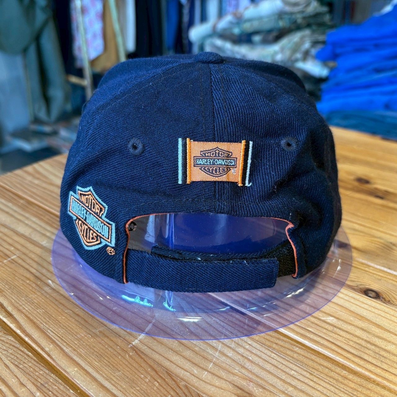 ビンテージ Harley Davidson キャップ アメリカ製 帽子 ハーレー 80s ハーレーダビッドソン キャップ USA製 アメリカ製