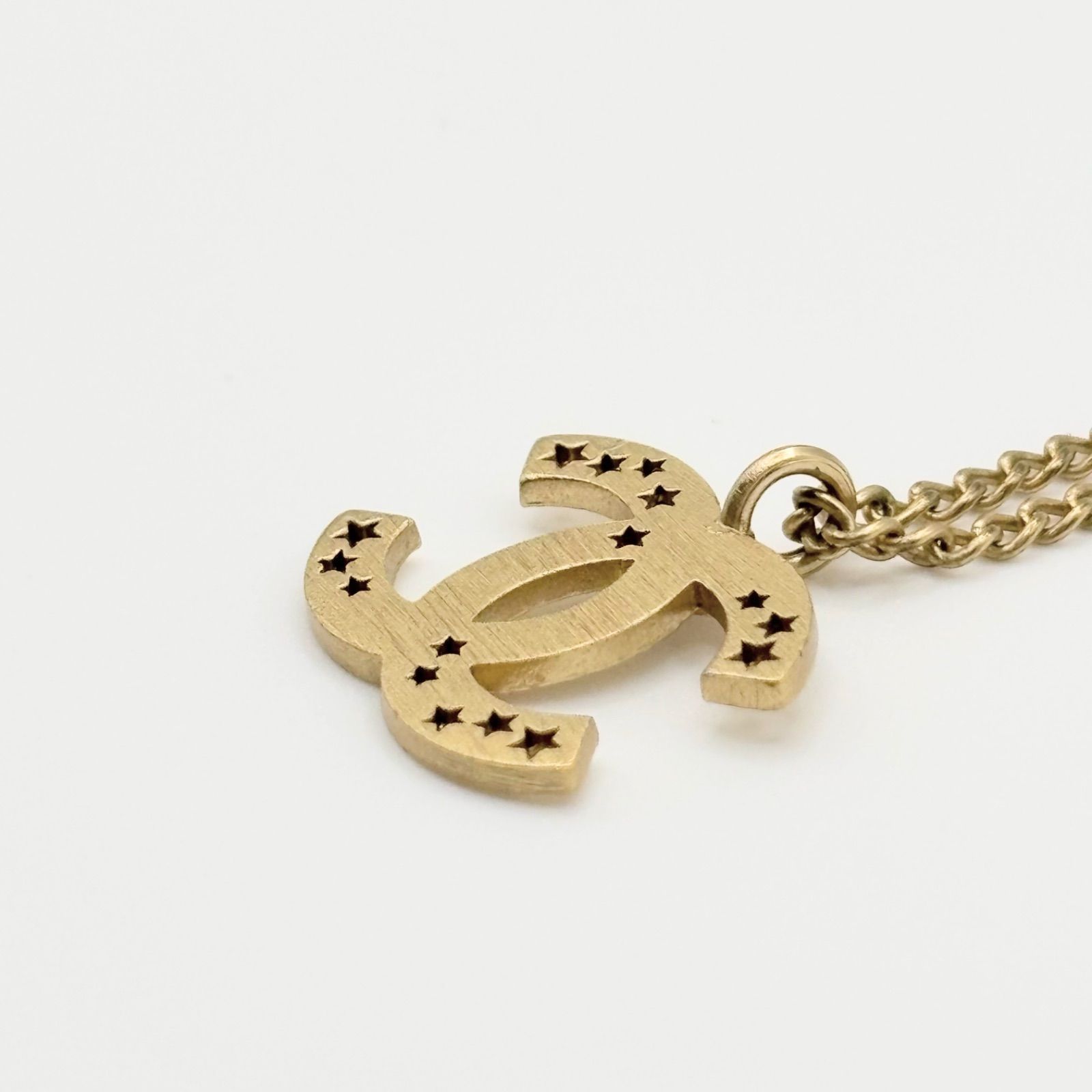 CHANEL シャネル ネックレス 星デザイン ココマーク スター チェーン