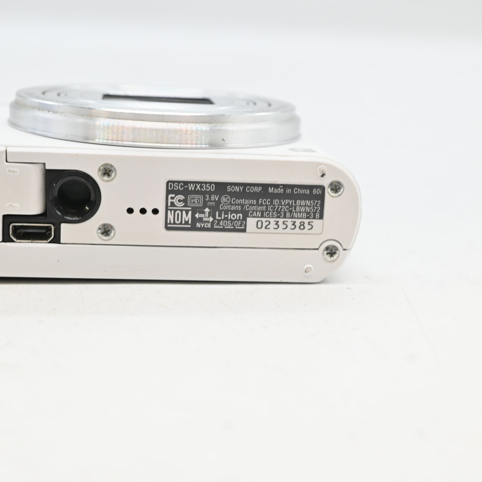 SONY DSC-WX350 ホワイト コンパクトデジタルカメラ Amazon.co.jp: SONY(ソニー) デジタルカメラ Cyber-shot WX350