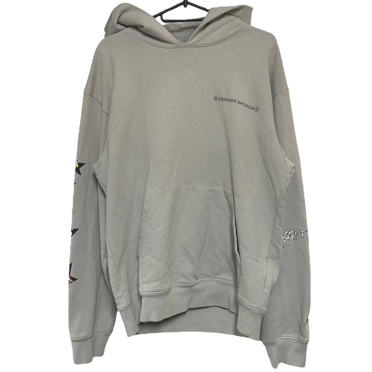 CHROME HEARTS クロムハーツ MATTYBOY マッティボーイ PPO SUGGEST SPACE GRY HD PLVR Sサイズ グレー パーカー フーディ24014933DS