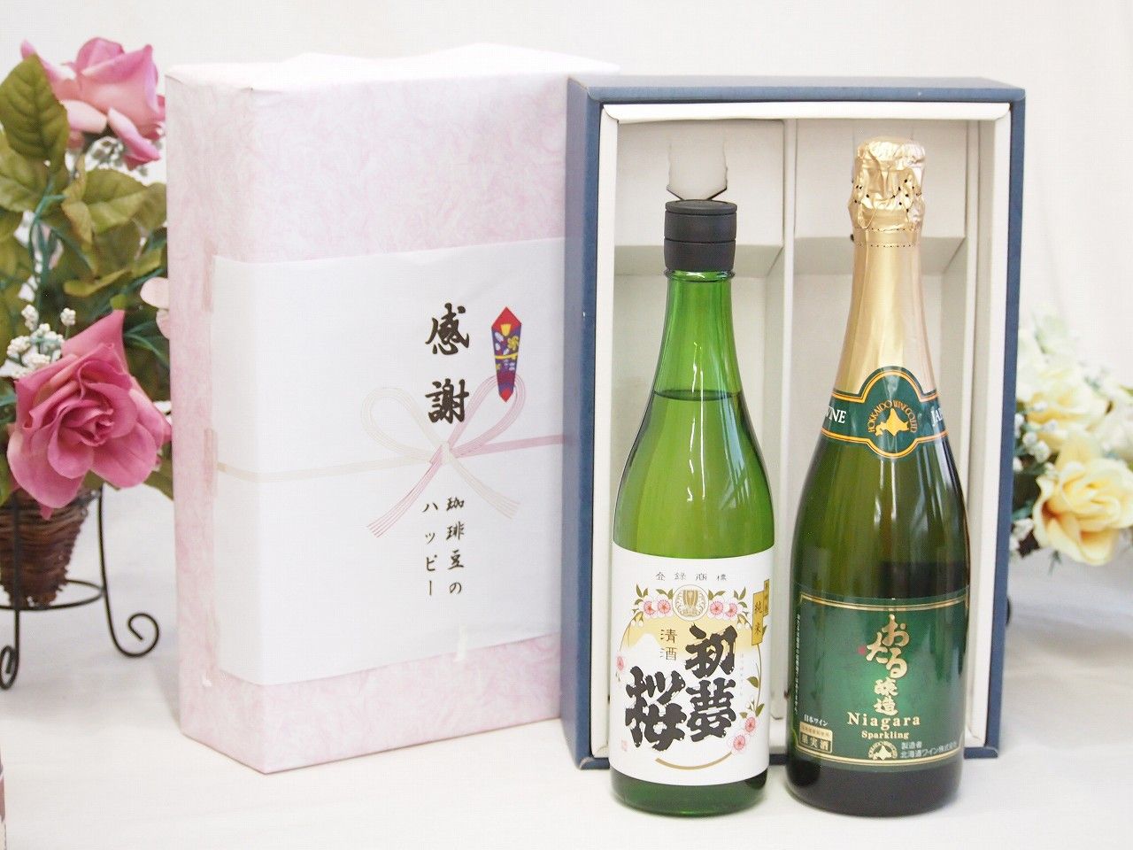 オールドKPMベルリン 印象主義様式 フラワーブーケと昆虫 プレート