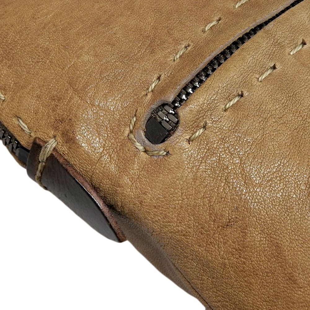 美品 エンリーベグリン HENRY BEGUELIN 現行ロゴ カラーオミノステッチ