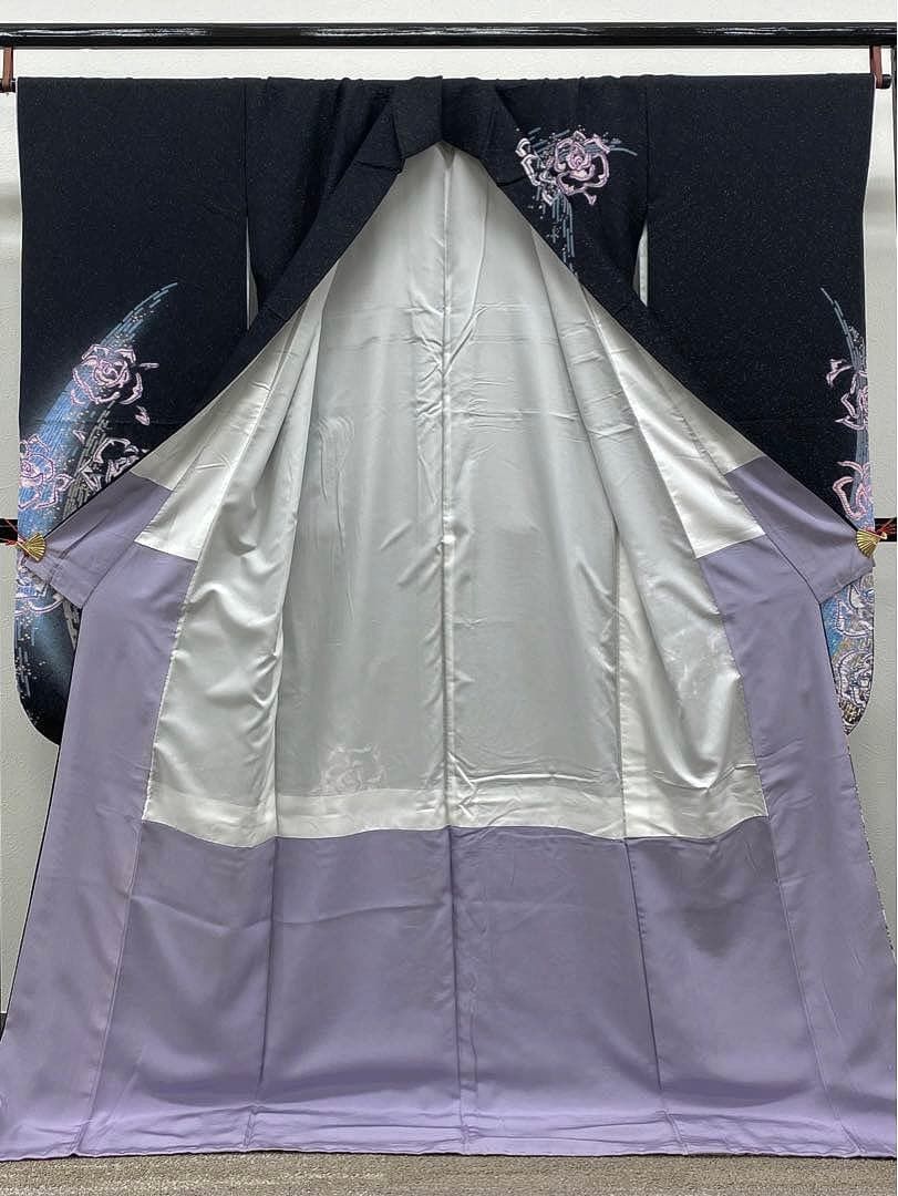 振袖 豪華 金彩 金刺繍 紋意匠 身丈165cm 撥水加工済 振袖 豪華 金駒