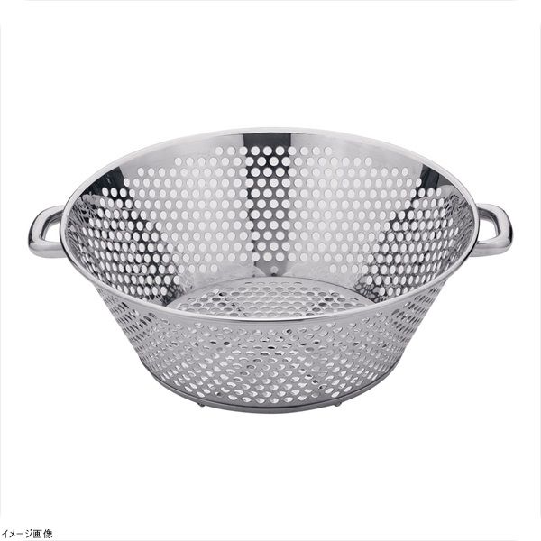 BK 18-8パンチング醸造用米揚ザル 48cm 穴φ1mm 把手A 弁慶 BK 18-8ステンレス パンチング醸造用米揚げざる 48cm 穴径φ1.4mm\u003c