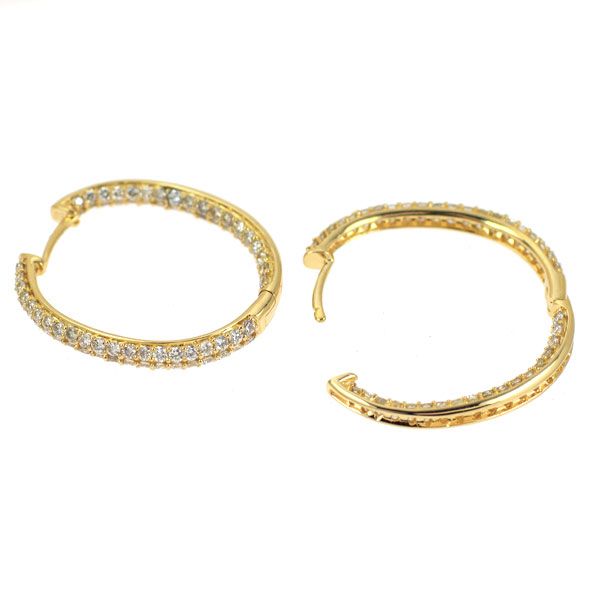K18YG ダイヤモンド フープ ピアス 1.26ct - メルカリ K18YG ダイヤモンド フープ ピアス 1.26ct - メルカリ