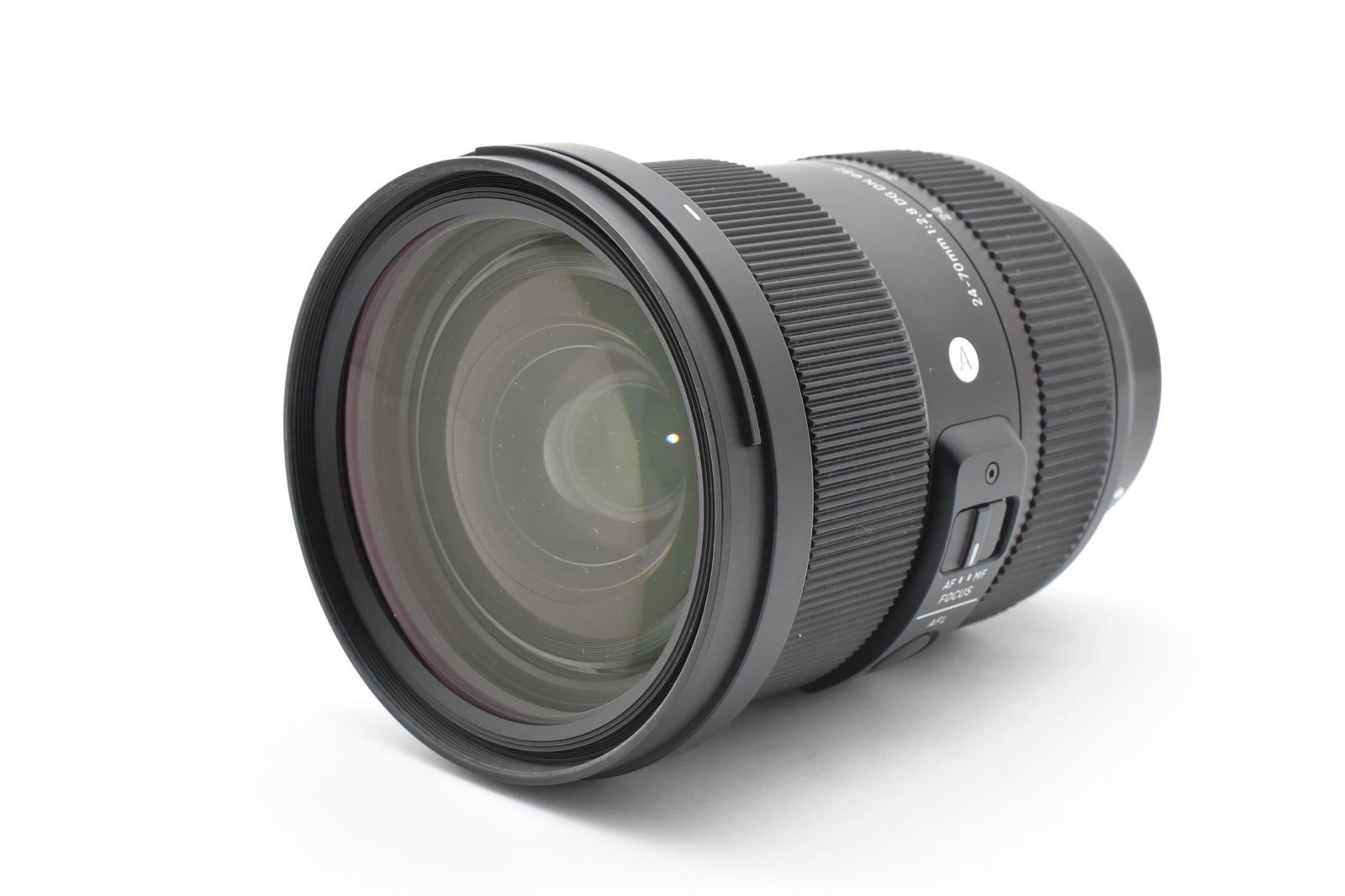 外観 上 シグマ SIGMA Art 24 70 mm F 2 8 DG DN ソニー SONY Eマウント用 フルサイズ対応 キャップ付