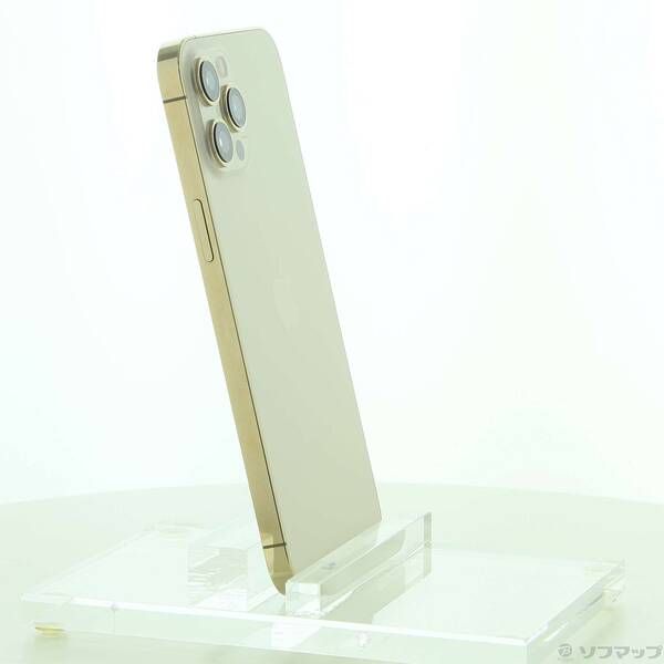 中古品〕 iPhone12 Pro Max 256GB ゴールド MGD13J／A SIMフリー